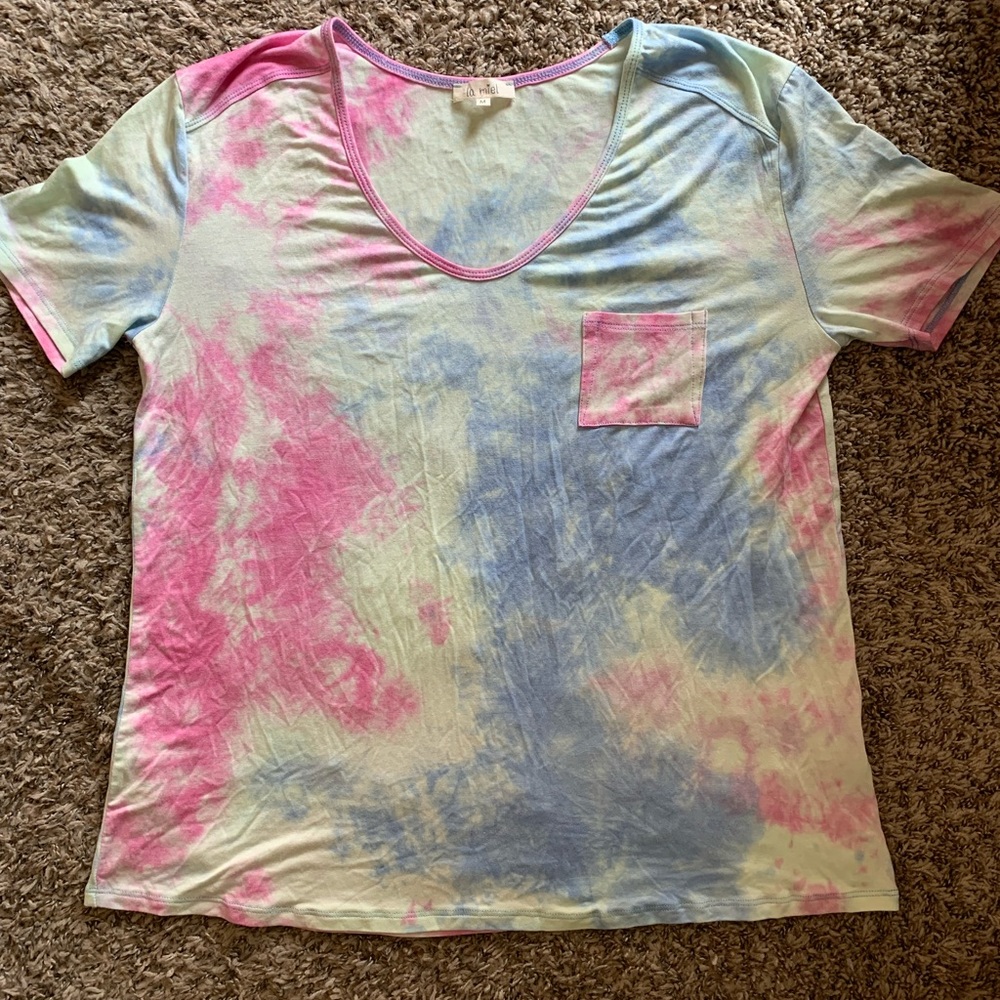 Le Miel Tie Dye Tee🆕🆕🆕🆕🆕🆕🆕🆕🆕🆕